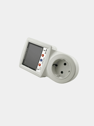 Умная Wi-Fi розетка Jiuji JJEPM-16SW, 16A, 230V, с измерением потребления и защитой от перенапряжения (EU)