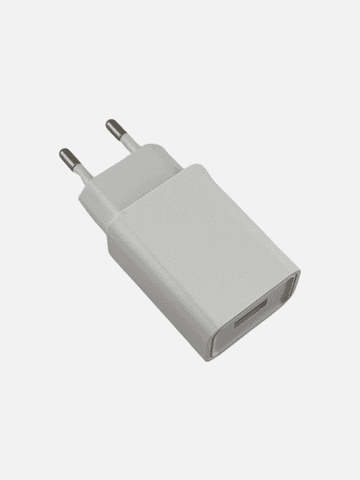 Сетевое USB зарядное устройство 5V 1A (5W) с USB-A выходом, универсальный адаптер питания