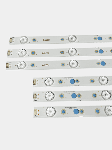 LED-линейки подсветки Lumi для телевизоров Roison 43" (5+4 LED, комплект)