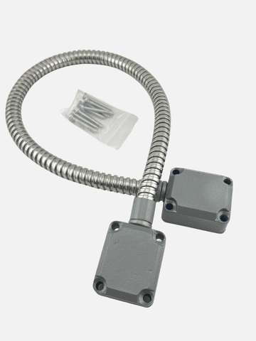 Gipkiy perexod metall korpusli (60 см, box ends) – защита кабеля для электрозамков и домофонов