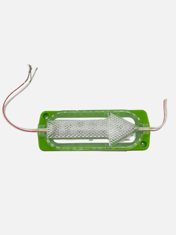 Светодиод «стрелка» 12V (зелёный)