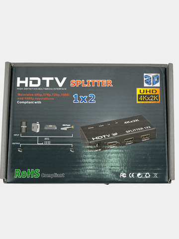 HDMI Splitter 1x2 (Умножитель / Разветвитель видеосигнала)