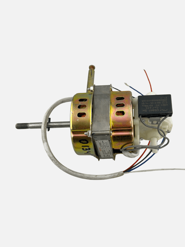 Мотор для напольного вентилятора MATOR VINT 20 (REZBA) 220V, с пусковым конденсатором 1.5uF (универсальный)