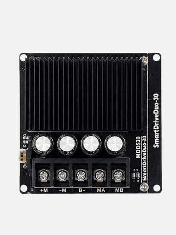 Драйвер (контроллер) коллекторных двигателей Cytron SmartDriveDuo-30 (модель MDDS30), 2 канала по 30A, 7V-35V, регенеративный (универсальный)