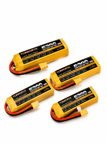 Литий-полимерный аккумулятор TCBworth 3S LiPo 11.1V 7000mAh (60C/120C) для радиоуправляемых машин, катеров, FPV и моделей