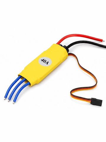 Электронный регулятор скорости ESC 40A для бесколлекторных моторов (2S-4S LiPo, BEC 5V/3A)