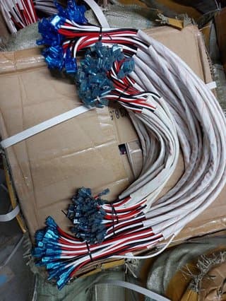 Кабель подключения компрессора кондиционера 1-2 HP (30 см)