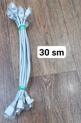 Сетевой патч-корд LAN RJ-45, длина 0.3 м (30 см)