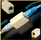 Соединитель (удлинитель) сетевого кабеля RJ45 / LAN куплер