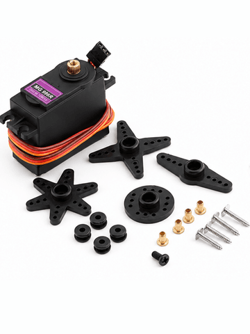 Сервопривод (сервомотор) TowerPro MG996R Digi Hi Torque, металлический редуктор, угол поворота 180°, аналогово-цифровой