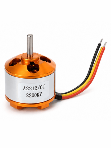 Двигатель бесколлекторный iFlight SUNFUN 2207 1300KV, трехфазный, аутраннер для FPV квадрокоптеров (универсальный)