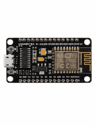 Макетная плата управления NodeMCU V3 (LoLin), Wi-Fi микроконтроллер ESP-12E (ESP8266), 4MB Flash, Micro-USB (универсальная)