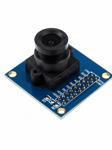 Модуль цифровой VGA-камеры OV7670 (CMOS Camera Module Display Active), разрешение 640x480, интерфейс I2C/SCCB (универсальный)