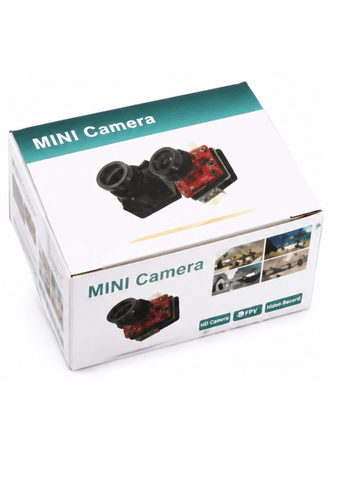 Аналоговая курсовая FPV-камера 1800TVL Mini Ultra HD, WDR, 1/3 CMOS, цвет черный (универсальная)
