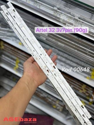 Комплект светодиодной подсветки (LED-линейки) для телевизоров Artel 32" (3V, 7 LED, 90g)