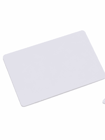 Бесконтактная пластиковая IC-карта RFID 13.56 МГц (Mifare Classic 1K S50 compatible) без напечатанного номера (чистая белая)