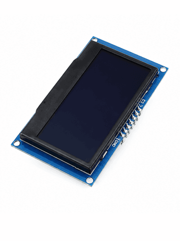 Символьный ЖК-дисплей LCD 1602 16x2 (синяя подсветка) с запаянным I2C адаптером PCF8574 для Arduino, ESP32 и STM32