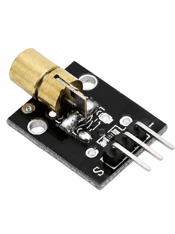 Модуль красного лазерного диода KY-008 (650 нм, 5 В, 5 мВт) для Arduino, ESP32 и STM32