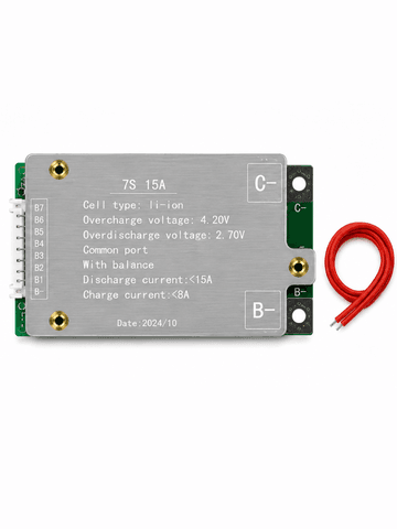 Плата защиты BMS 7S 15A Li-ion