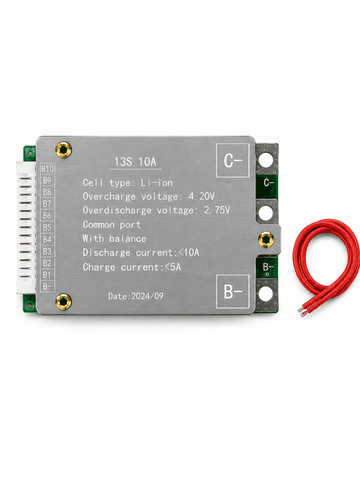 Плата защиты BMS 13S 10A Li-ion