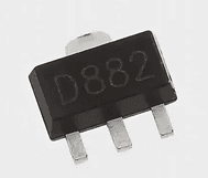 Мощный SMD транзистор D882 (NPN)