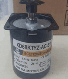 Синхронный мотор для инкубатора Xin Da XD68KTYZ-AC-S1 (220В, 2.5 об/мин)