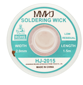Медная оплетка для выпайки припоя HJ-2015 2.0 мм x 1.5 м (Soldering Wick)