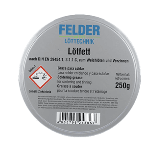 Паяльный жир Felder Löttfett 250 г (флюс для мягкой пайки и лужения)