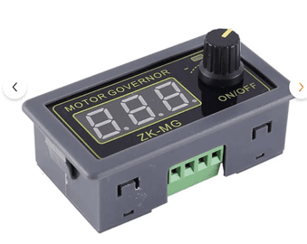 Регулятор скорости коллекторного двигателя постоянного тока ZK-MG (PWM Motor Governor) с цифровым дисплеем