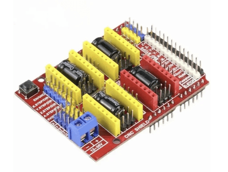 Плата расширения CNC Shield V3 для Arduino Uno (под драйверы шаговых двигателей A4988 / DRV8825)