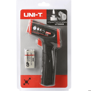 Инфракрасный термометр / пирометр UNI-T UT300S (-32°C до 400°C) в комплекте с батарейкой