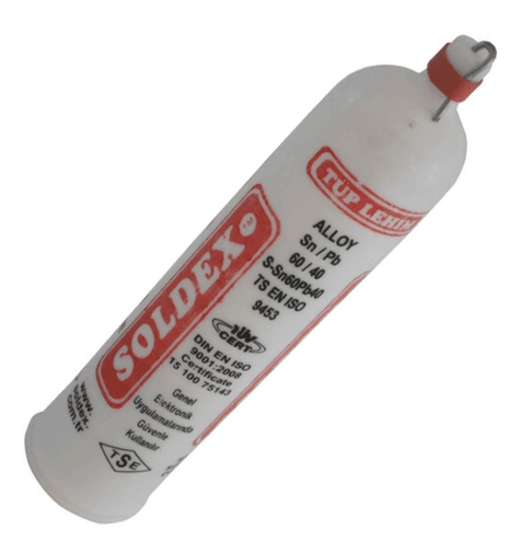 Проволочный припой SOLDEX 60/40 в тубе / диспенсере (диаметр 1.2 мм, вес 25 г)