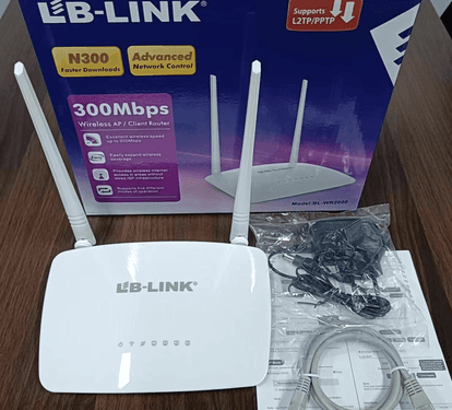 Беспроводной Wi-Fi роутер / маршрутизатор LB-LINK BL-WR2000 N300 (300 Мбит/с)
