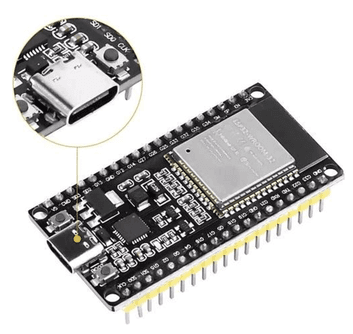 Отладочная плата ESP32-WROOM-32 WiFi Bluetooth 38 Pin Type-C   