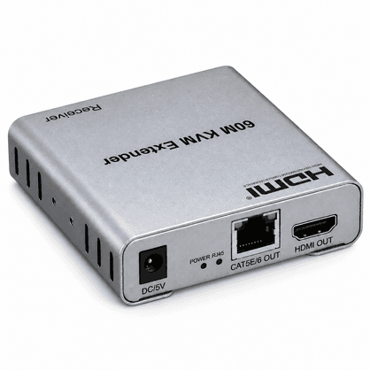 Комплект HDMI KVM удлинителя по витой паре до 60 м с поддержкой USB и Full HD