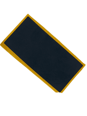 Графеновая термонаклейка для TAB/COF шлейфов 37x18 мм, черная (1000 шт.)