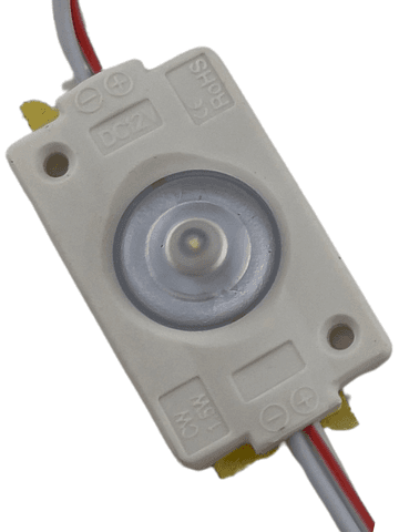 Светодиодный модуль мини 1-кристальный с линзой 12V